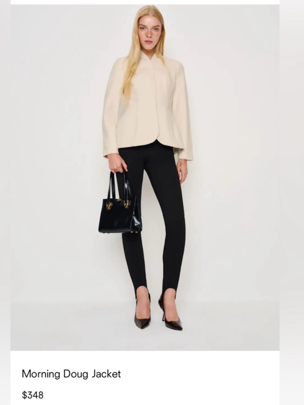 Reformation x Nara Smith Morning Doug Jacket